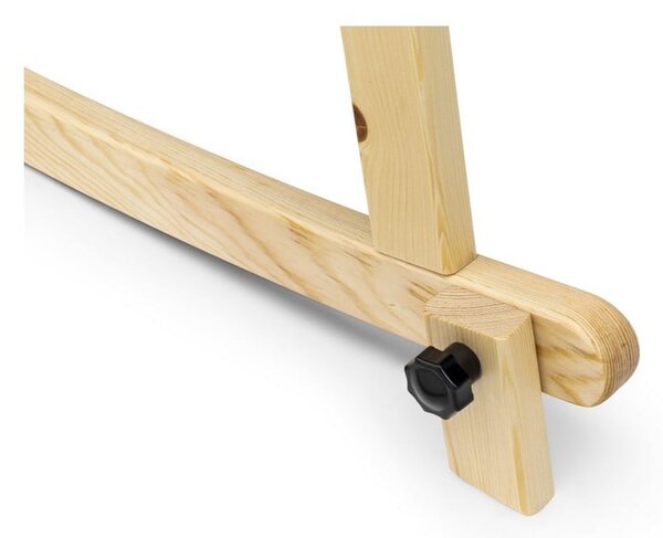 Ružová/prírodná kolíska Hier – Kalune Design