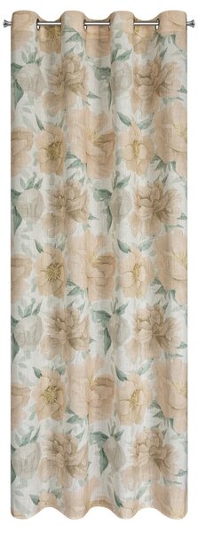 ZÁVES NA KRÚŽKOCH KARLA 140X250 CM VZOROVANÁ