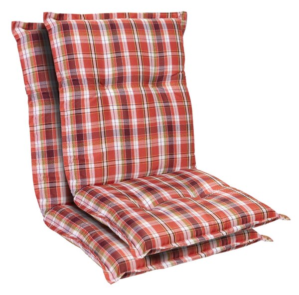 Blumfeldt Prato, čalúnená podložka, podložka na stoličku, podložka na nižšie polohovacie kreslo, na záhradnú stoličku, polyester, 50 × 100 × 8 cm