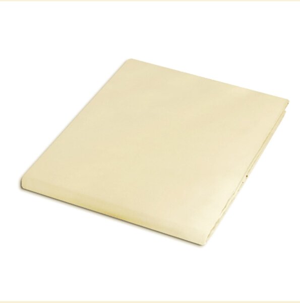 SATÉNOVÉ PRESTIERADLO 155 160X220 CM KRÉMOVÉ