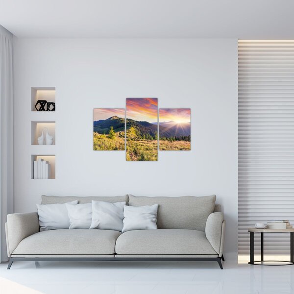 Obraz - Lesná krajina (90x60 cm)