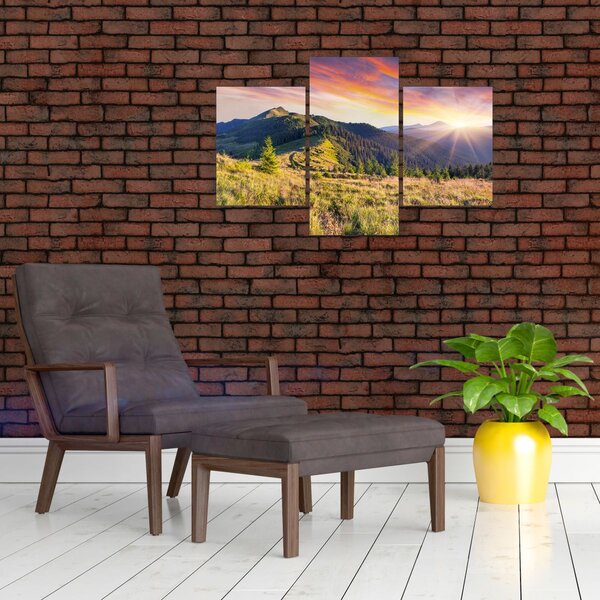 Obraz - Lesná krajina (90x60 cm)