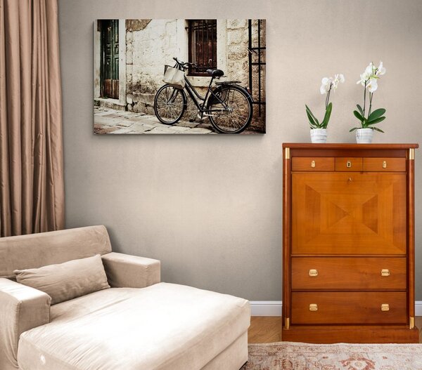 Obraz retro bicykel