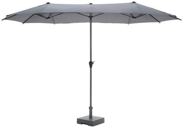 DVOJITÝ SLNEČNÍK 400/236/208 cm Ambia Garden - Online Only záhrada, Online Only