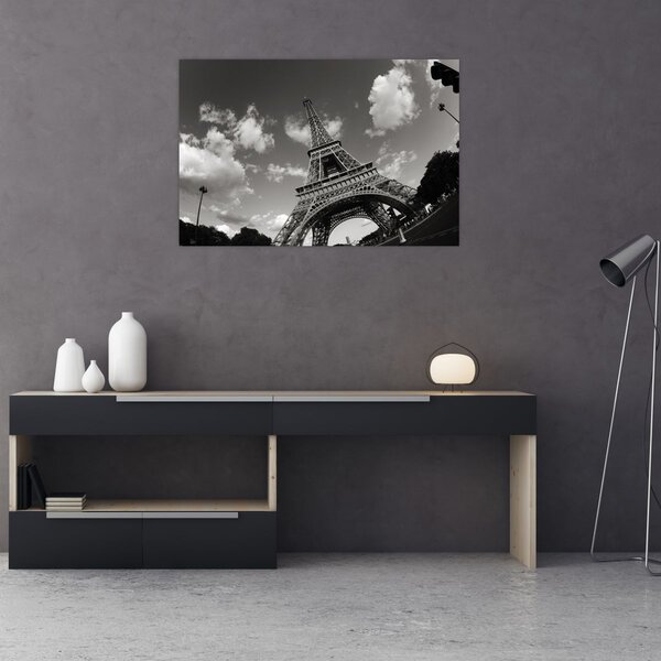Obraz - Eiffelova veža v Paríži (90x60 cm)