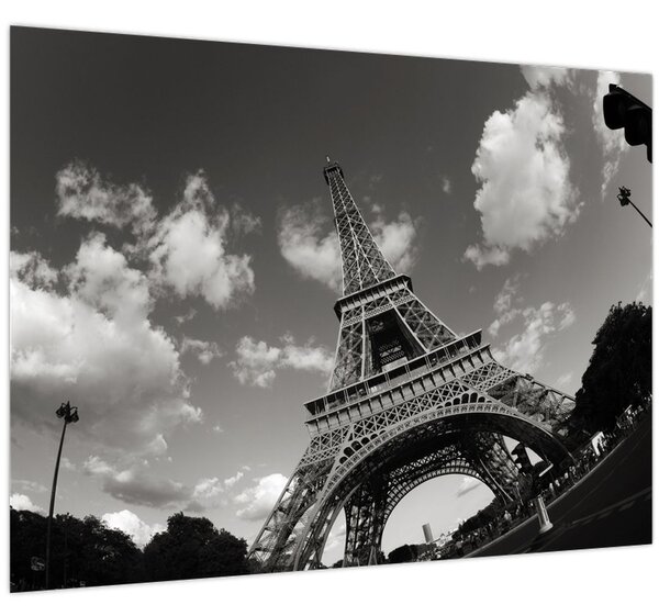 Obraz - Eiffelova veža v Paríži (70x50 cm)