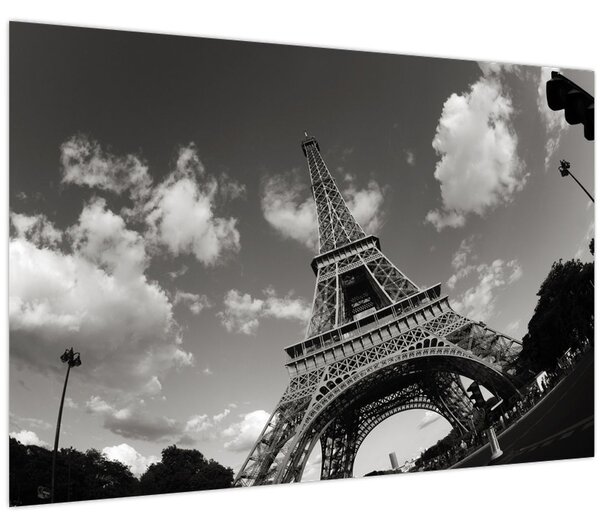 Obraz - Eiffelova veža v Paríži (90x60 cm)
