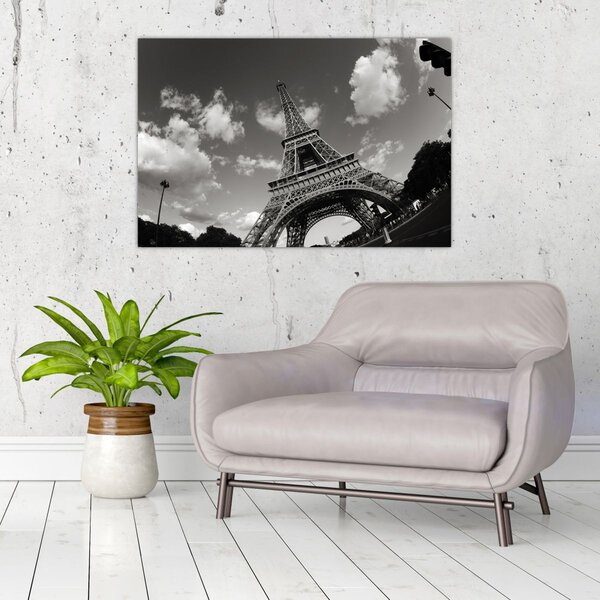Obraz - Eiffelova veža v Paríži (90x60 cm)