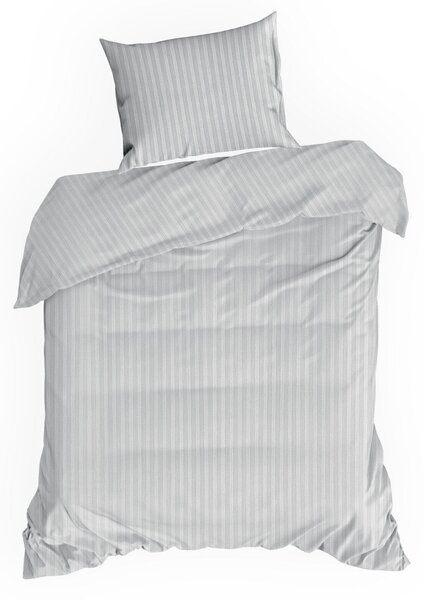 SATÉNOVÉ OBLIEČKY VERA 200X220 CM, 2 KS 70X80 CM SVETLOSIVÉ
