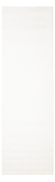 Kusový koberec Shaggy Parba biely atyp 60x200cm
