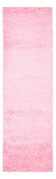Kusový koberec Shaggy Parba ružový atyp 60x200cm