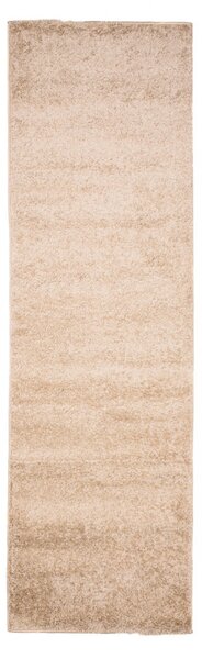 Kusový koberec Shaggy Parba béžový atyp 60x200cm