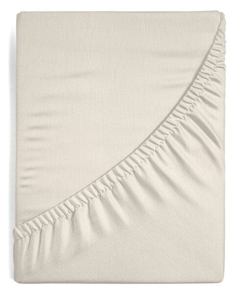 JERSEY PRESTIERADLO 220X240 CM, VÝŠKA 30 CM BÉŽOVÉ