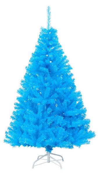 Modrý umelý vianočný stromček, 150 cm 415 vetiev