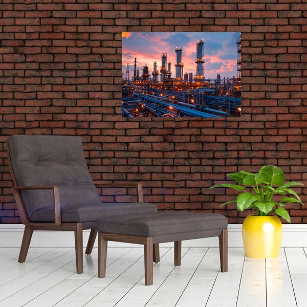 Obraz - Priemyselné preteky (70x50 cm)