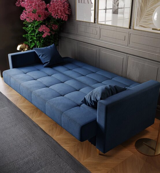 ELEGANTNÁ POHOVKA TIFFANY SO SPANÍM A ÚLOŽNÝM PRIESTOROM FRENCH VELVET 658
