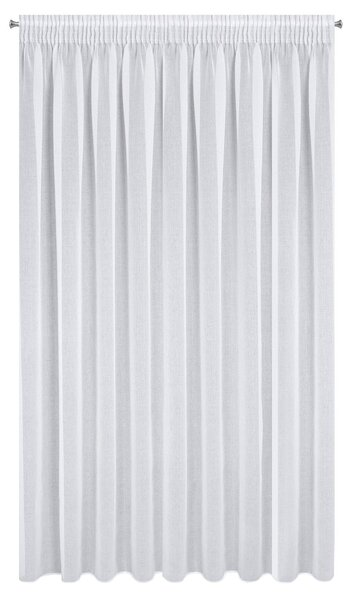 ZÁCLONA NA PÁSKE ELPIDIA 350X250 CM BIELA