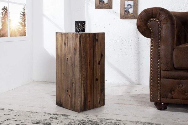 Hnedý stolík Columna 50cm »