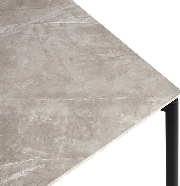 JEDÁLENSKÝ STÔL, sivá, 160/90/76 cm P & B - Online Only jedálne, Online Only