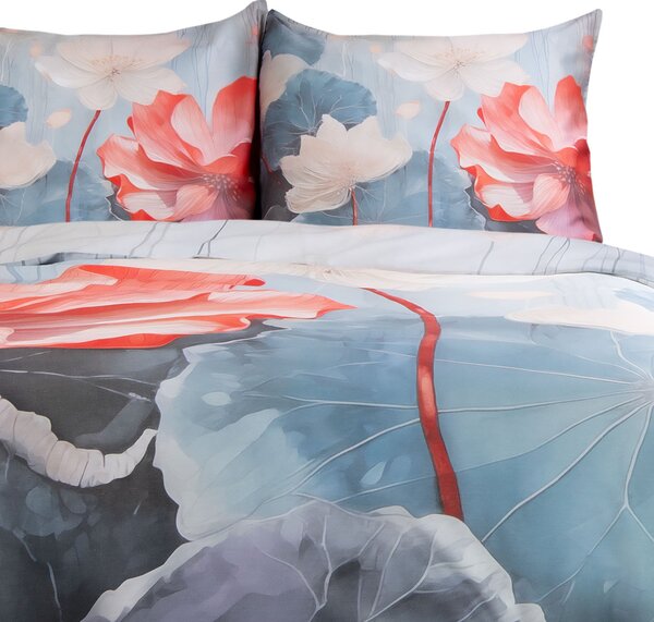 SATÉNOVÉ OBLIEČKY SATYNLOVE PREMIUM 200X220 CM, 2KS 70X80 CM VZOROVANÉ