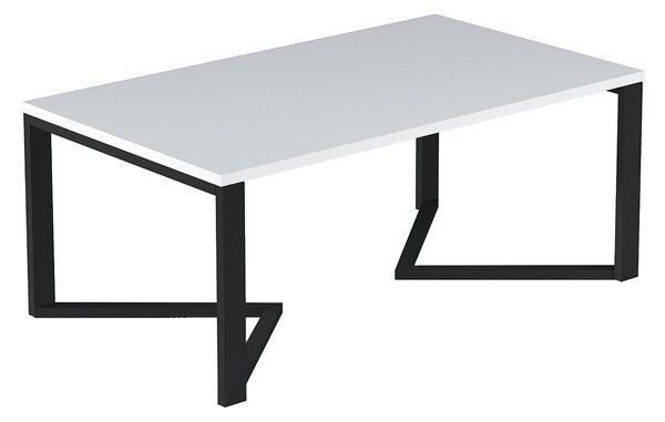 Konferenčný stolík Ginzo - biela matná