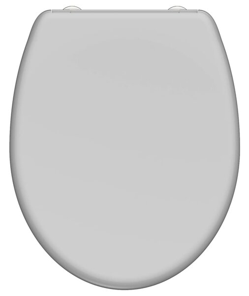 SCHÜTTE WC sedadlo s pomalým zatváraním rýchloupínacie duroplast GREY