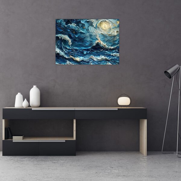 Obraz - Maľba oblohy a mora (70x50 cm)
