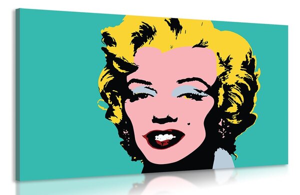 Obraz ikonická Marilyn Monroe v pop art dizajne