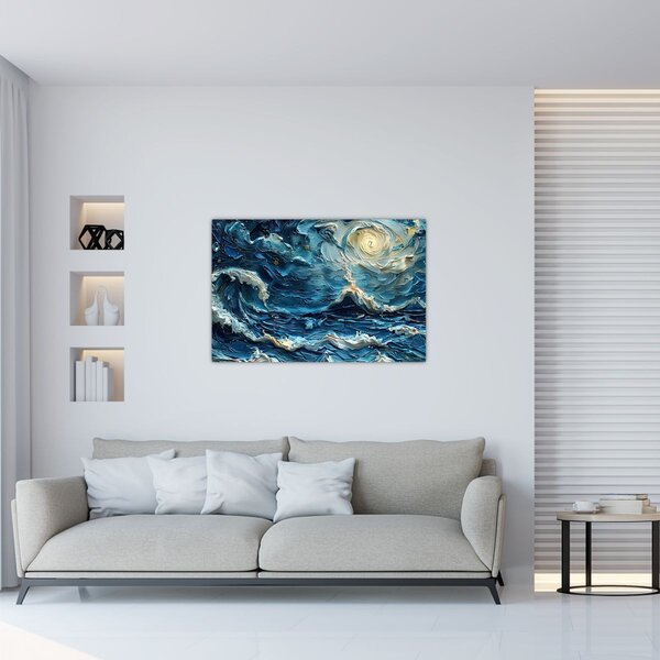 Obraz - Maľba oblohy a mora (90x60 cm)