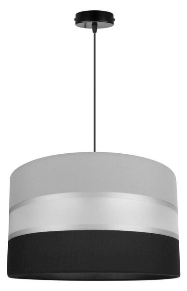 Závesné svietidlo Elegance, 1x textilné tienidlo (výber z 3 farieb - kombinácia 2 farieb), (výber z 3 farieb konštrukcie), (fi 35cm)