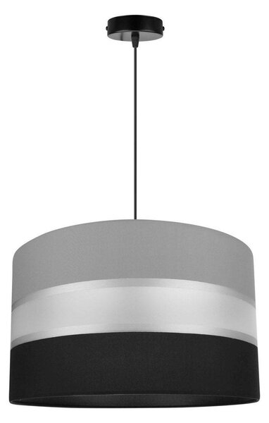 Závesné svietidlo Elegance, 1x textilné tienidlo (výber z 3 farieb - kombinácia 2 farieb), (výber z 3 farieb konštrukcie), (fi 35cm)