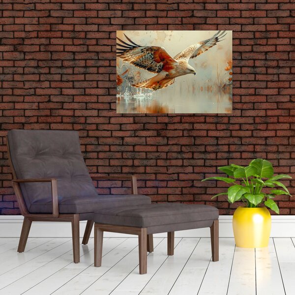 Obraz - Dravý vták (70x50 cm)