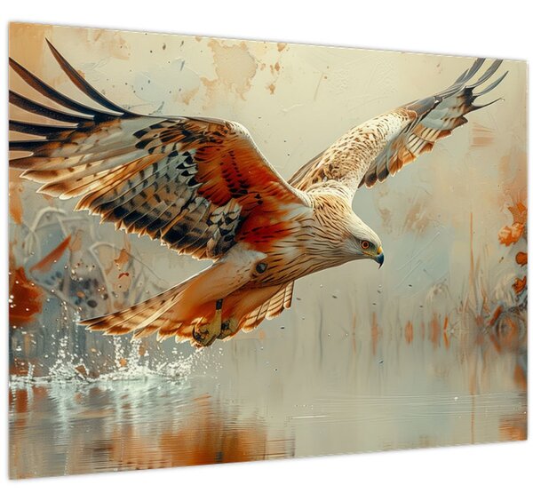 Obraz - Dravý vták (70x50 cm)