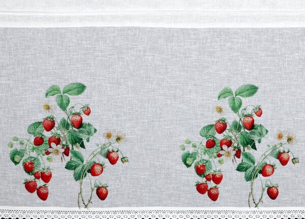 KRÁTKA ZÁCLONA NA PÁSKE KSENIA 150X60 CM VIACFAREBNÁ