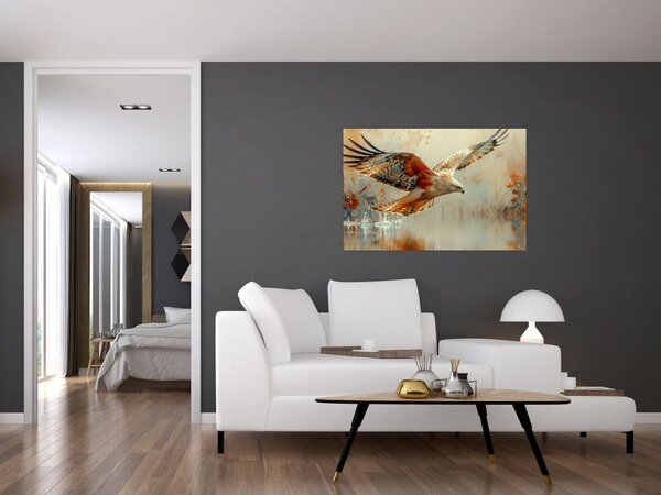Obraz - Dravý vták (90x60 cm)