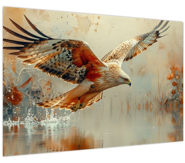 Obraz - Dravý vták (90x60 cm)