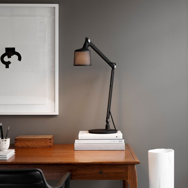 Stolové Lampa Vipp, Čierna, Pracovňa, Kov, Moderný