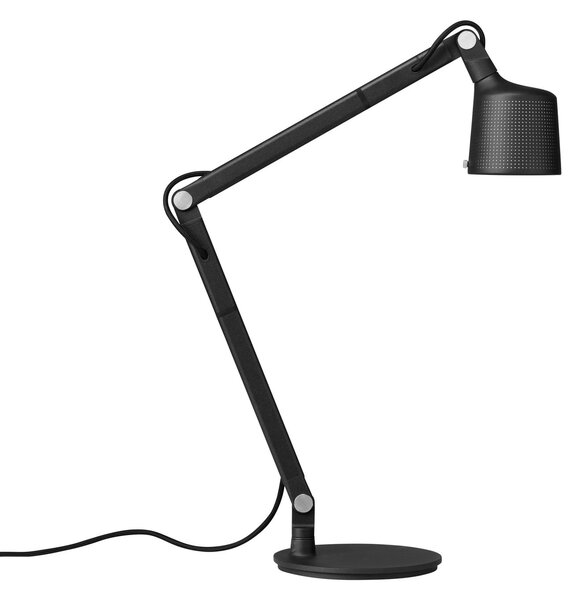 Stolové Lampa Vipp, Čierna, Pracovňa, Kov, Moderný