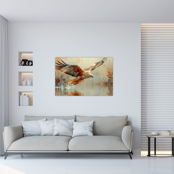 Obraz - Dravý vták (90x60 cm)