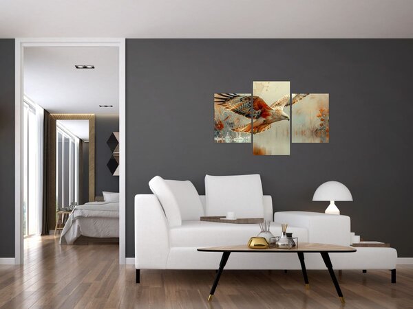 Obraz - Dravý vták (90x60 cm)