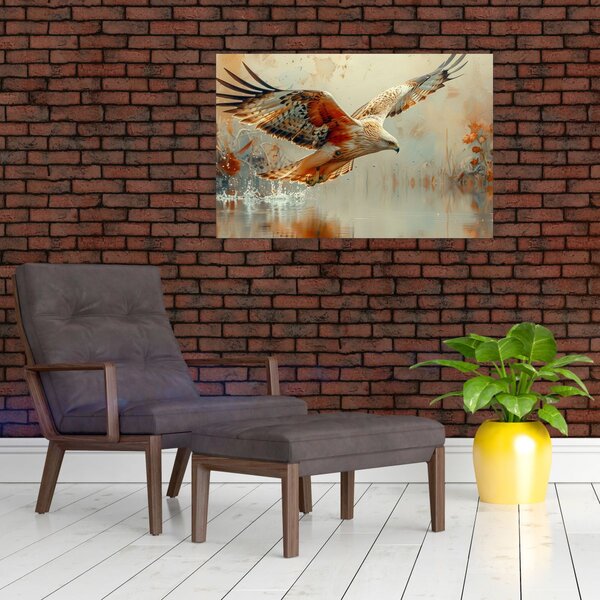 Obraz - Dravý vták (90x60 cm)