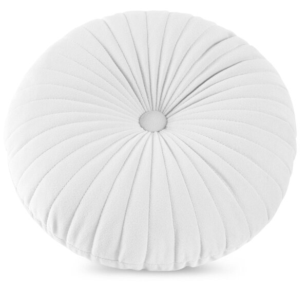 DEKORAČNÝ VANKÚŠ VELVET68 (FI) 40 CM BIELA