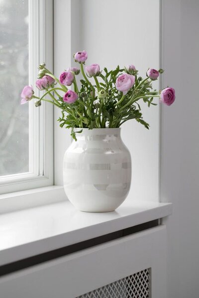 Keramická váza Omaggio Pearl 20 cm