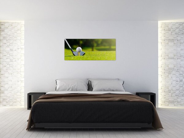 Obraz - Golf (120x50 cm)