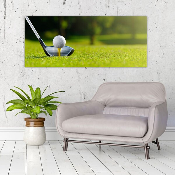 Obraz - Golf (120x50 cm)