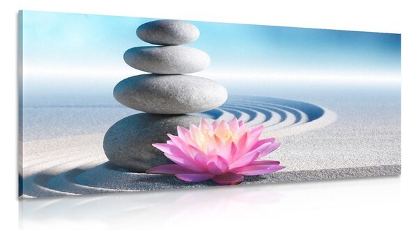 Obraz wellness kamene