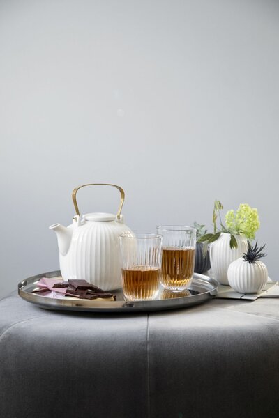 Porcelánová čajová kanvica Hammershøi White 1,2 l