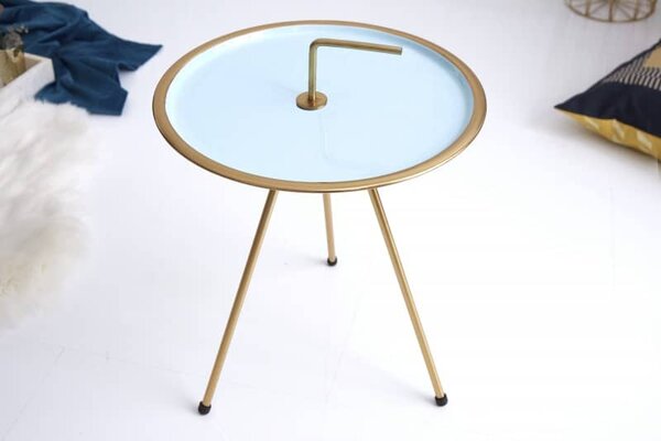 Modro-zlatý konferenčný stolík Simply Clever 42cm