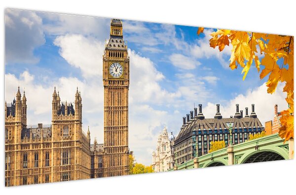 Obraz - Big Ben, Londýn (120x50 cm)