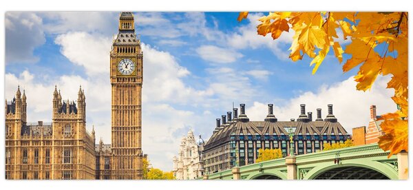 Obraz - Big Ben, Londýn (120x50 cm)